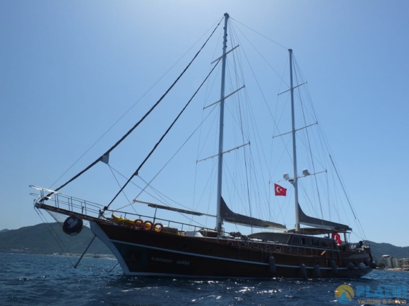 Kiralık K Mehmet Bugra Gulet Yat Tekne Mavi Yolculuk