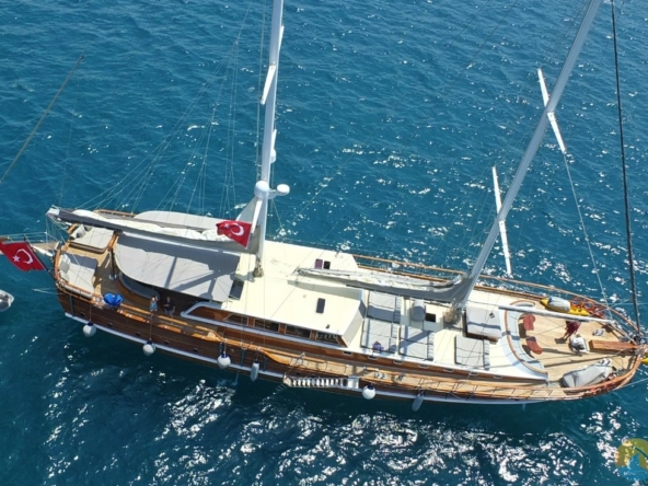 Kiralık K Mehmet Bugra Gulet Yat Tekne Mavi Yolculuk