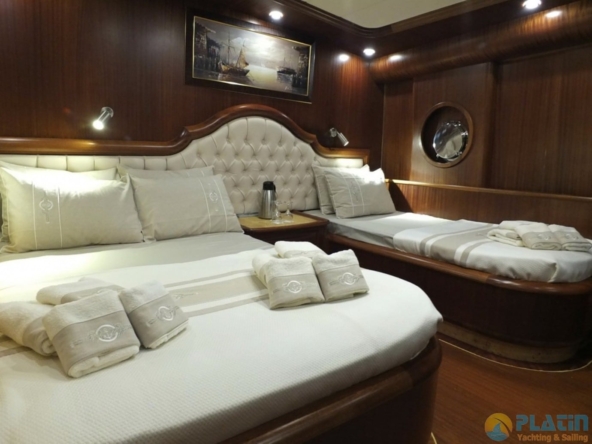 Kiralık K Mehmet Bugra Gulet Yat Tekne Mavi Yolculuk