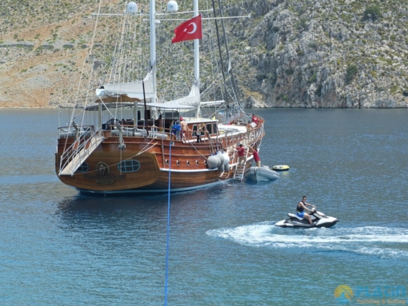 Kiralık K Mehmet Bugra Gulet Yat Tekne Mavi Yolculuk