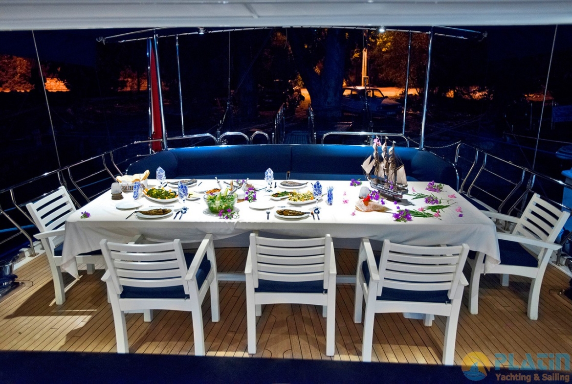 Kiralık Maske Gulet Yat Tekne Mavi Yolculuk