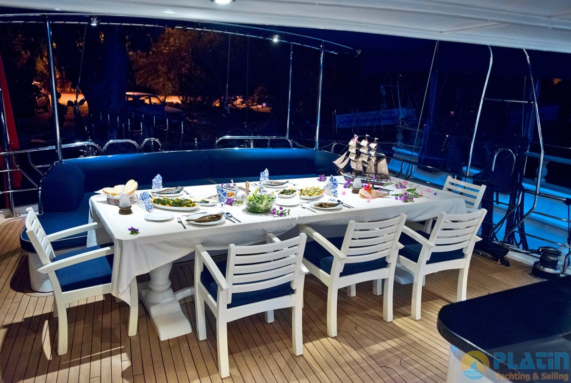 Kiralık Maske Gulet Yat Tekne Mavi Yolculuk