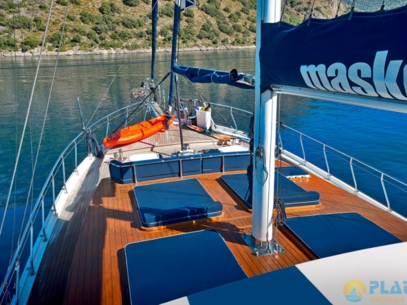 Kiralık Maske Gulet Yat Tekne Mavi Yolculuk