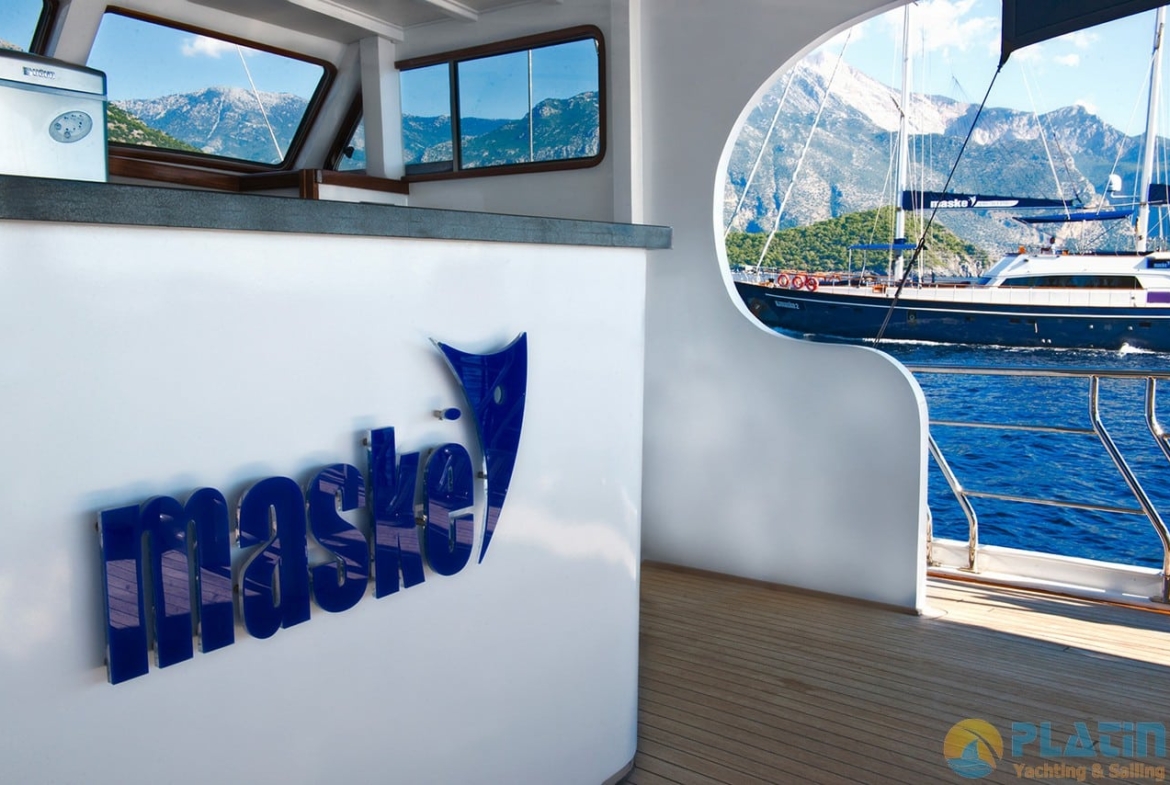 Kiralık Maske Gulet Yat Tekne Mavi Yolculuk