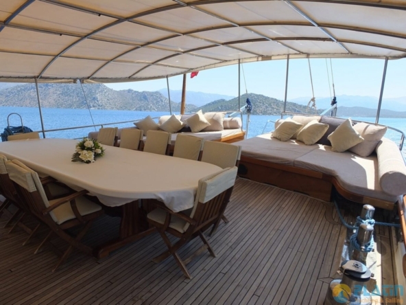 Kiralık S Nur Taylan Gulet Yat Tekne Mavi Yolculuk