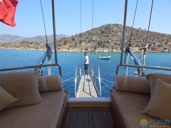 Kiralık S Nur Taylan Gulet Yat Tekne Mavi Yolculuk