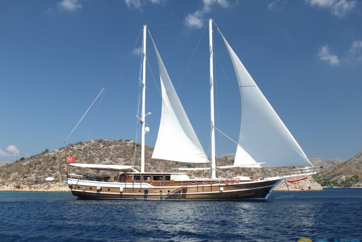 Kiralık S Nur Taylan Gulet Yat Tekne Mavi Yolculuk