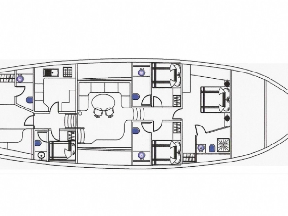 Kiralık cobra Gulet Yat Tekne Mavi Yolculuk
