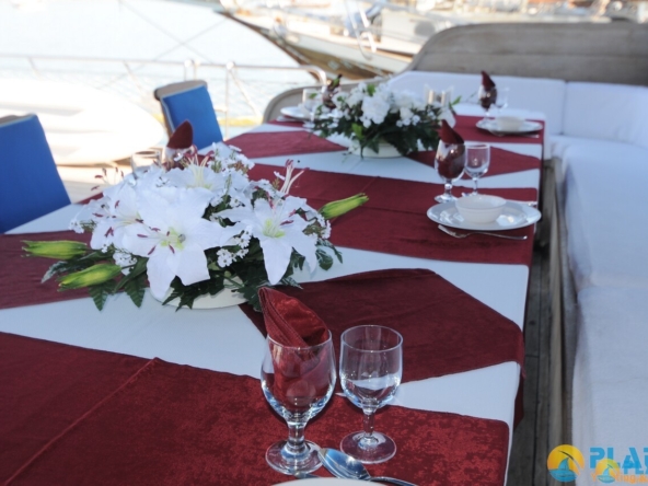 Prenses Selin Kiralık Gulet Yat Tekne Mavi Yolculuk