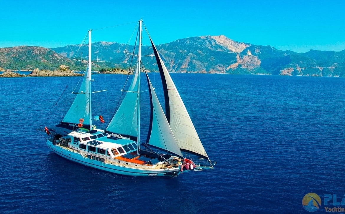 Princess Maske 1 Kiralık Gulet Yat Tekne Mavi Yolculuk