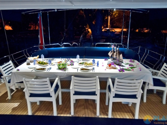 Princess Maske 1 Kiralık Gulet Yat Tekne Mavi Yolculuk