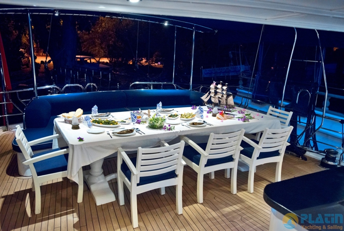 Princess Maske 1 Kiralık Gulet Yat Tekne Mavi Yolculuk