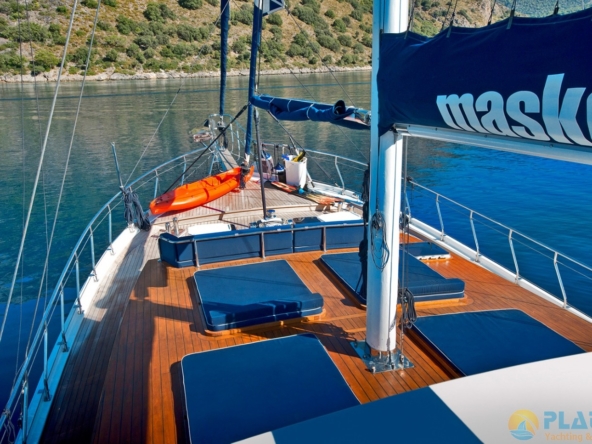 Princess Maske 1 Kiralık Gulet Yat Tekne Mavi Yolculuk