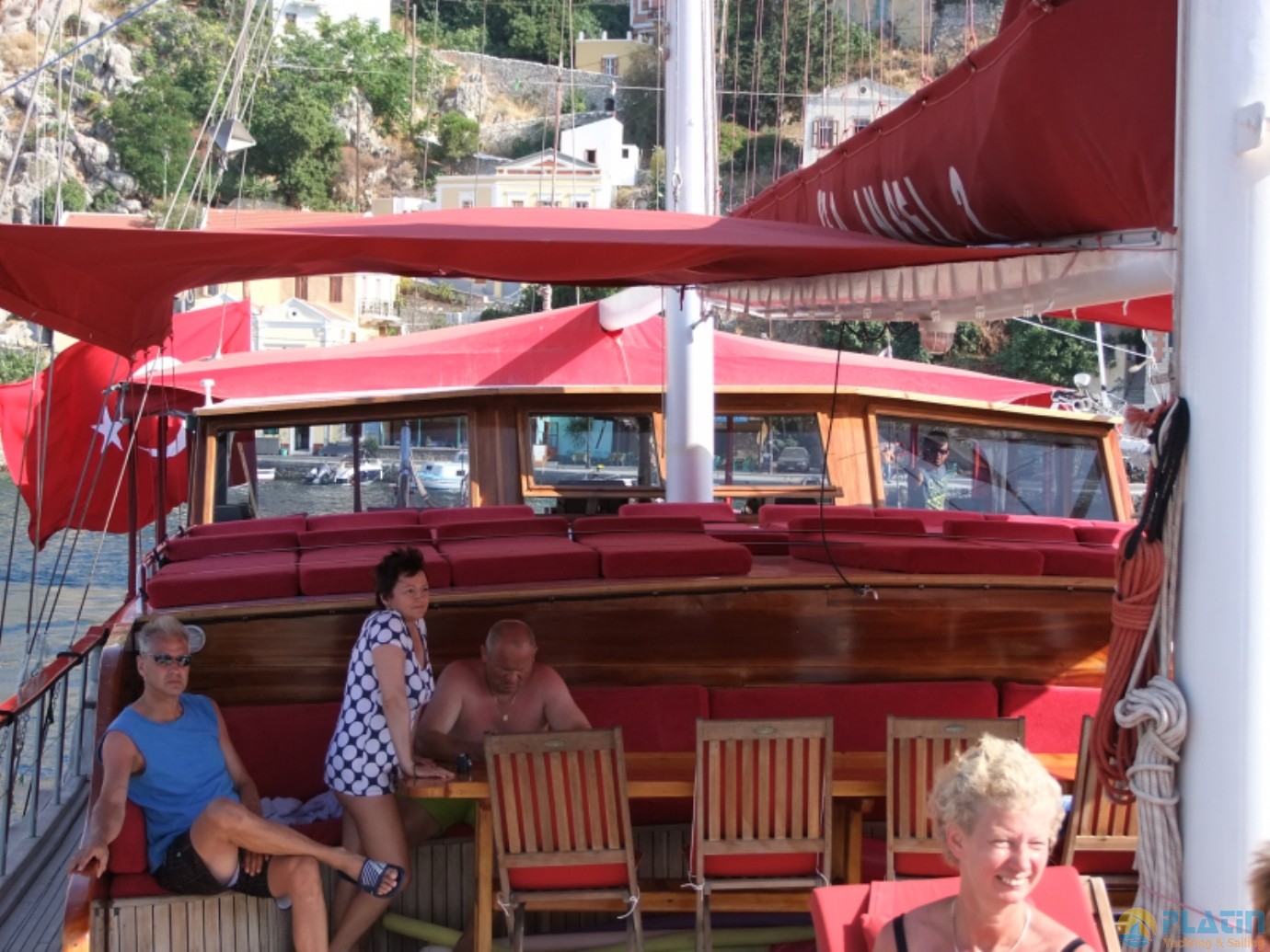 Sea Angel 2 Gulet ön güverte alanı