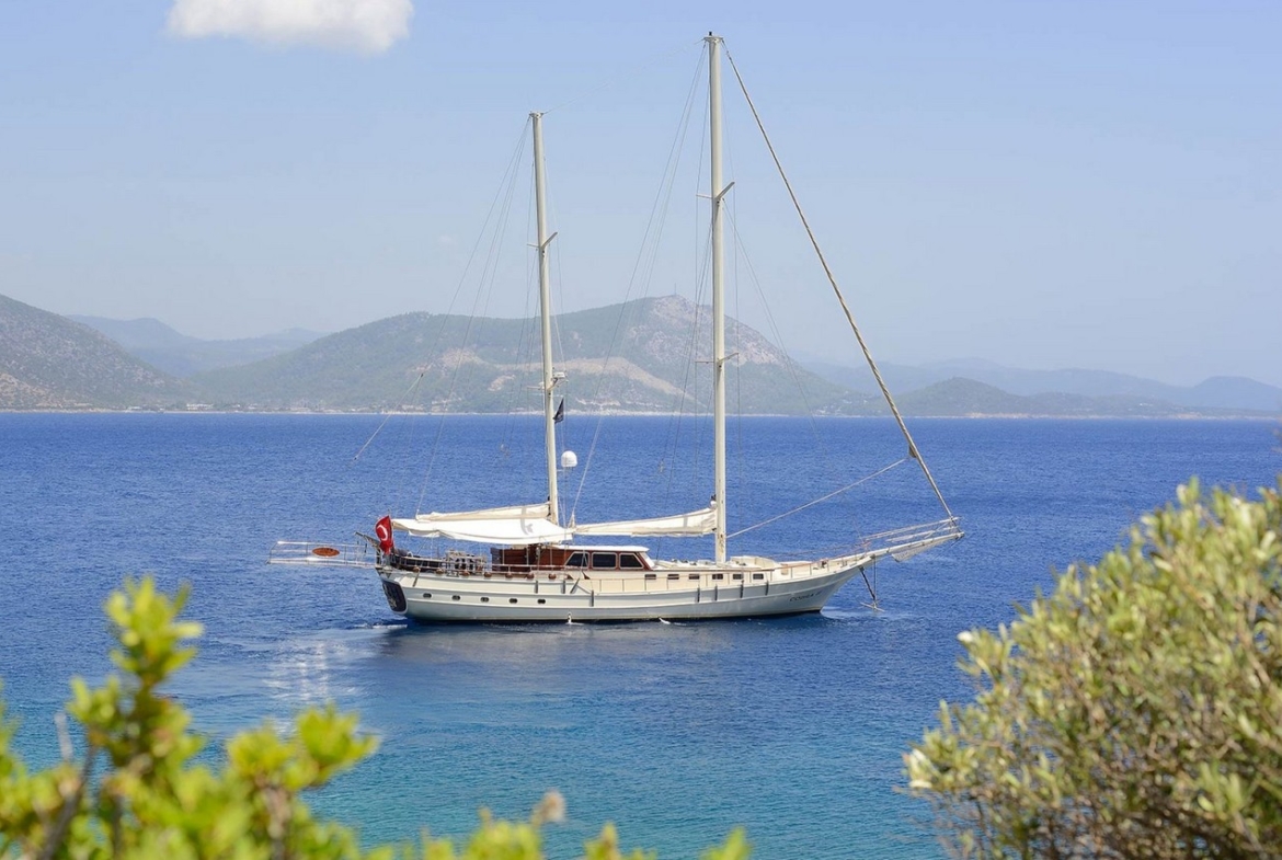 Cobra 3 Gulet ile Bodrum’dan başlayarak Ege ve Akdeniz’de lüks Mavi Tur deneyimi yaşayın. 24m, 6 kabinli, modern konfor ve su sporları ile ideal seçim.