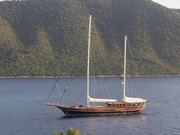 Ege ve Akdeniz’in saklı koylarında 5 kabinli Cobra King Gulet ile özel ve lüks bir mavi tur deneyimi. Profesyonel 6 kişilik mürettebat eşliğinde unutulmaz bir deniz tatili.