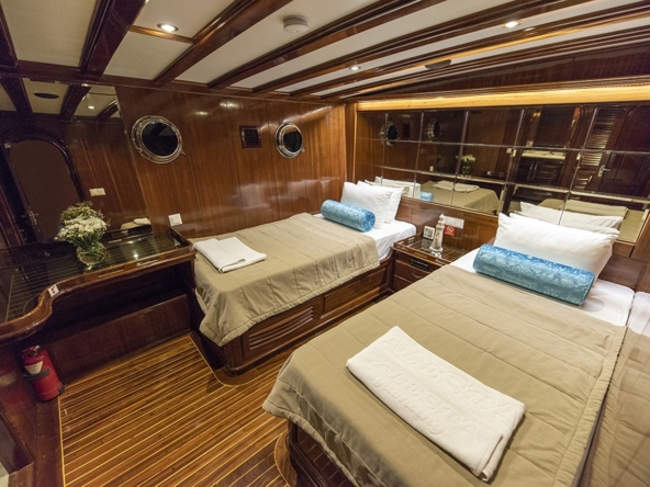 Duramaz Gulet – Fethiye Çıkışlı 6 Kabin Lüks Gulet Kiralama