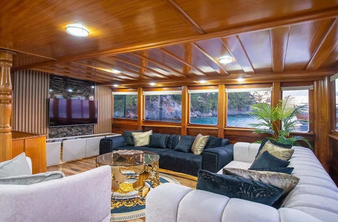 Grand Acar Gulet | Kalabalık Gruplar İçin Lüks Tekne Tatili