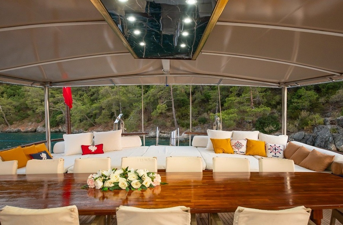 Grand Acar Gulet | Kalabalık Gruplar İçin Lüks Tekne Tatili