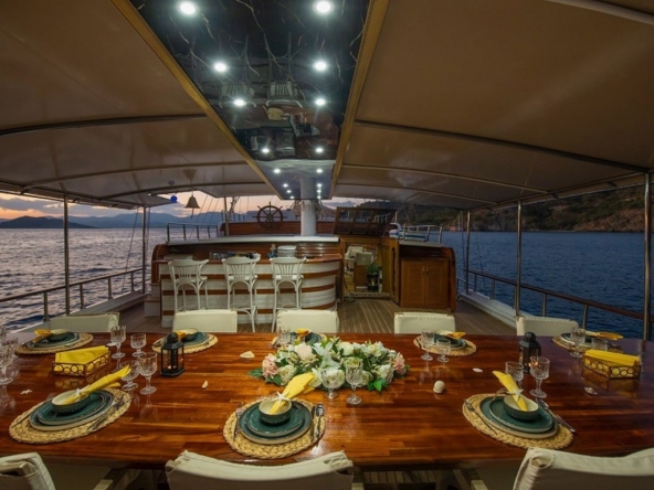 Grand Acar Gulet | Kalabalık Gruplar İçin Lüks Tekne Tatili