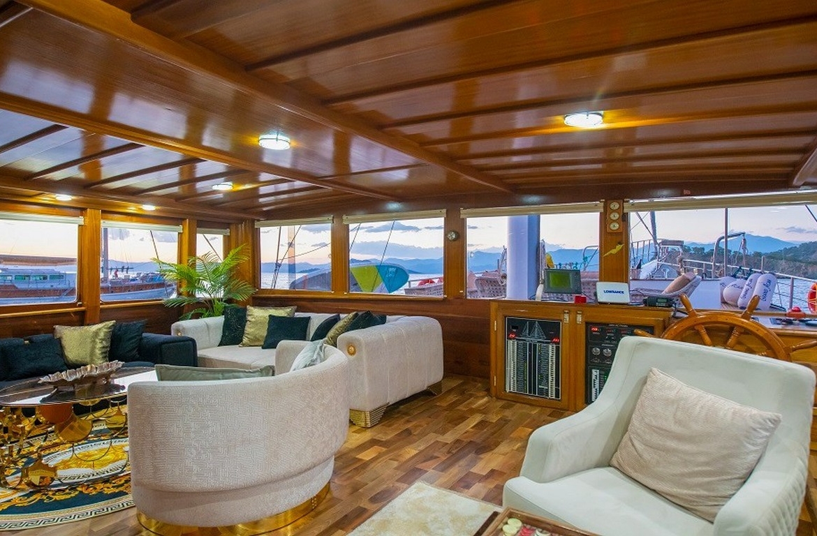 Grand Acar Gulet | Kalabalık Gruplar İçin Lüks Tekne Tatili