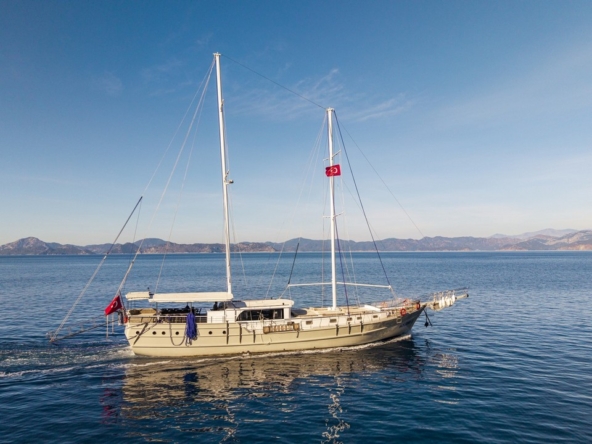 Holiday 5 gulet, 10 kabin ve 20 kişilik kapasitesiyle kalabalık gruplar için ideal mavi tur sunar. Güncel fiyatlar ve dahil hizmetler için Platin Yatçılık.