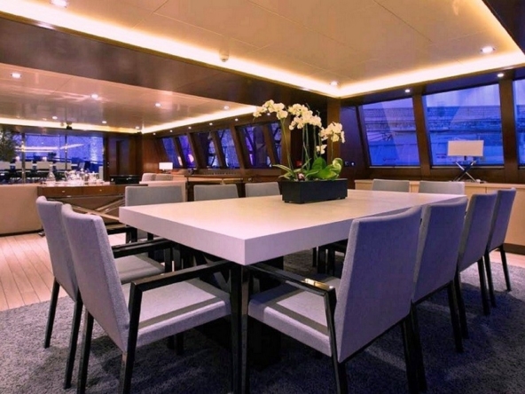 Bodrum’dan başlayan mavi turunuz için 46 m Infinity Gulet. 6 kabin, flybridge, jakuzi ve tüm su sporları ekipmanlarıyla rüya gibi bir Blue Cruise deneyimi.