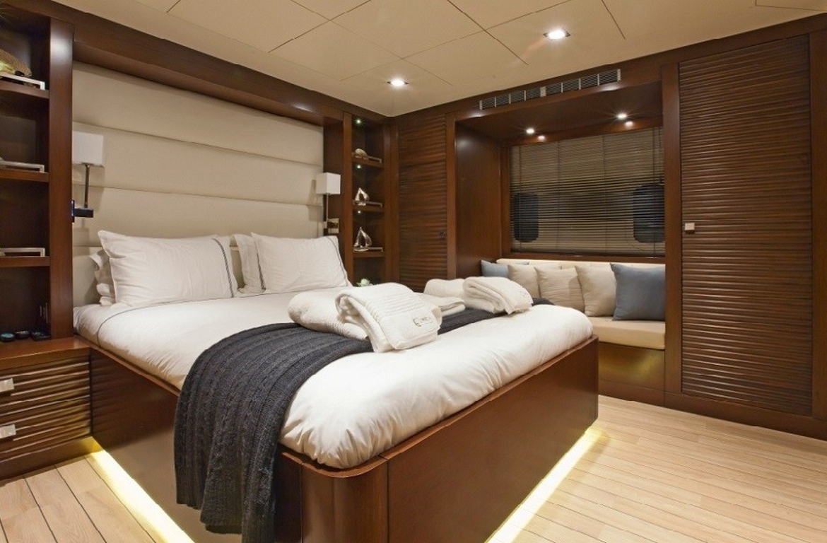 Bodrum’dan başlayan mavi turunuz için 46 m Infinity Gulet. 6 kabin, flybridge, jakuzi ve tüm su sporları ekipmanlarıyla rüya gibi bir Blue Cruise deneyimi.