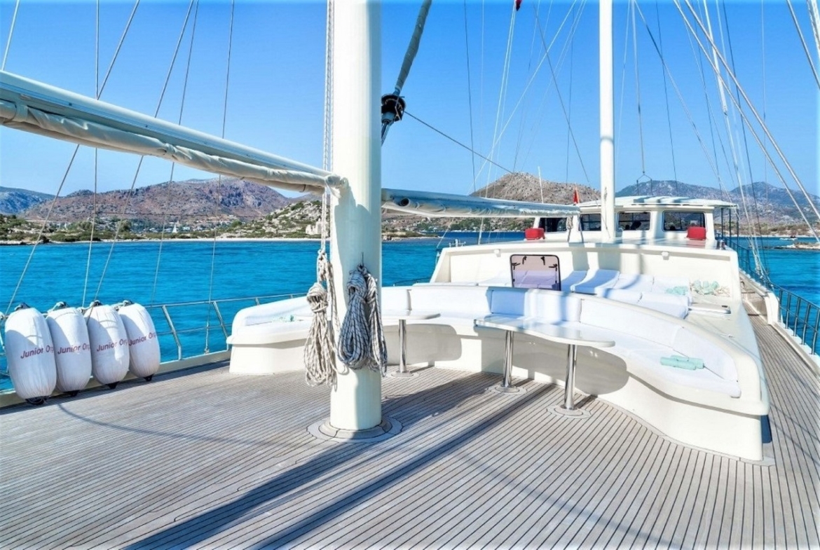 Junior Orcun Gulet – 6 Kabin, 12 Kişilik Lüks Mavi Tur