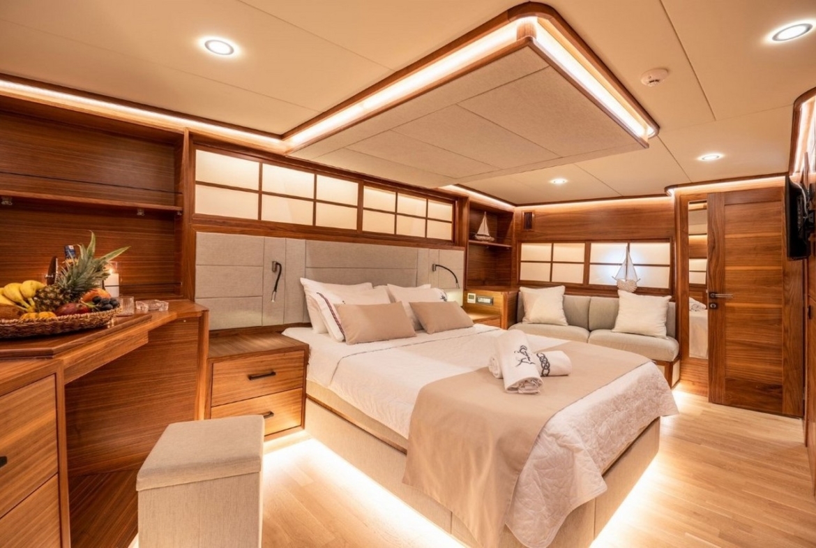 Junior Orcun Gulet – 6 Kabin, 12 Kişilik Lüks Mavi Tur