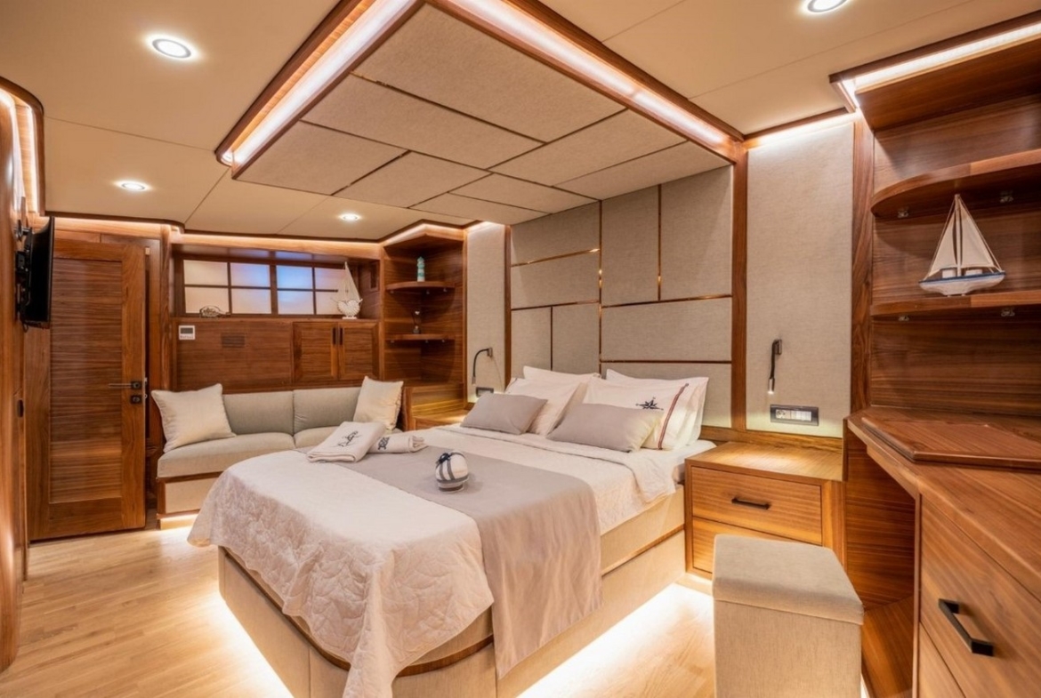 Junior Orcun Gulet – 6 Kabin, 12 Kişilik Lüks Mavi Tur