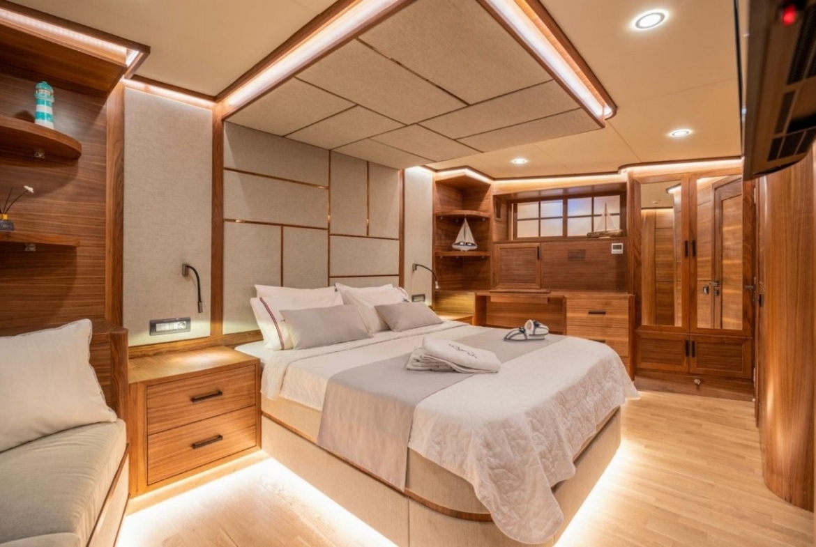 Junior Orcun Gulet – 6 Kabin, 12 Kişilik Lüks Mavi Tur