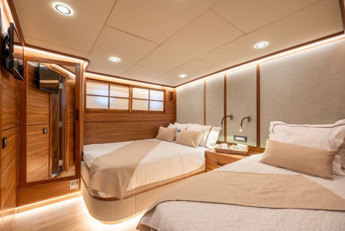 Junior Orcun Gulet – 6 Kabin, 12 Kişilik Lüks Mavi Tur