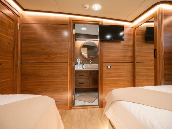 Junior Orcun Gulet – 6 Kabin, 12 Kişilik Lüks Mavi Tur