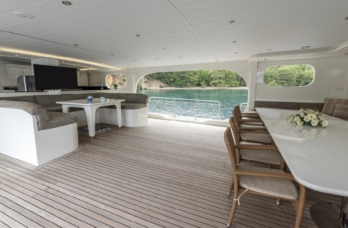 Türkiye’de Kayhan 11 Gulet kiralayın: 34 metre uzunluk, 10 kabin, 20 kişilik konfor ve unutulmaz mavi yolculuk deneyimi