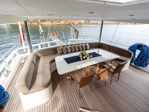 Türkiye’de Kayhan 11 Gulet kiralayın: 34 metre uzunluk, 10 kabin, 20 kişilik konfor ve unutulmaz mavi yolculuk deneyimi