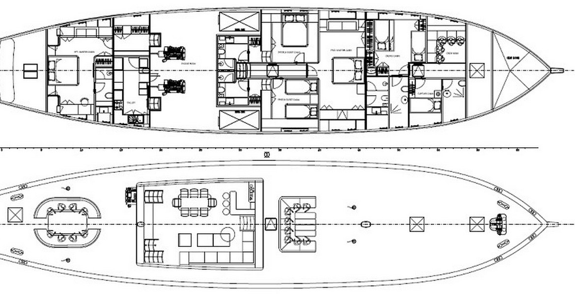 39 metre Le Pietre Gulet ile Göcek çıkışlı ultra lüks mavi tur deneyimi. 6 kabin, 12 kişilik konfor, flybridge ve su sporları seçenekleri.