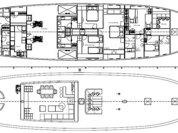 39 metre Le Pietre Gulet ile Göcek çıkışlı ultra lüks mavi tur deneyimi. 6 kabin, 12 kişilik konfor, flybridge ve su sporları seçenekleri.