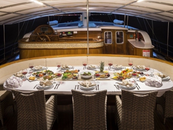 8 kabinli S Nur Taylan ile Marmaris, Göcek ve Datça koylarında su sporları, konfor ve lüks bir mavi yolculuk deneyimi.