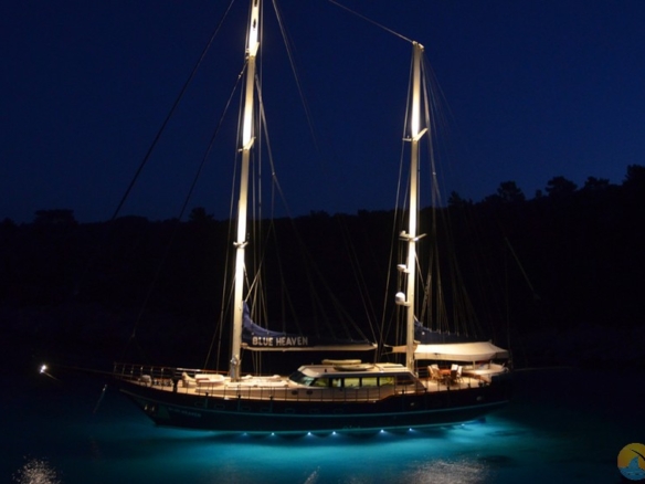 Blue Heaven Kiralik Gulet Yat Tekne Mavi Yolculuk Tur