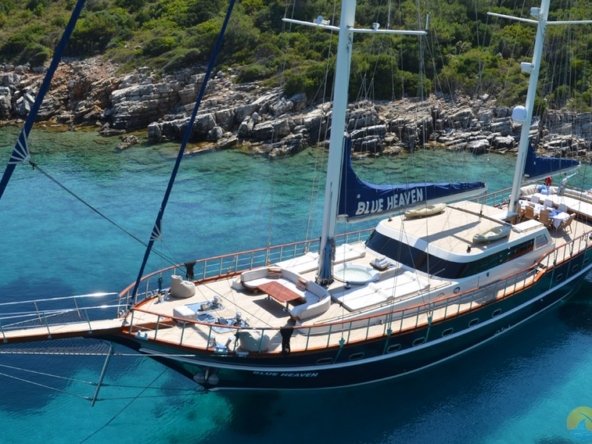 Blue Heaven Kiralik Gulet Yat Tekne Mavi Yolculuk Tur