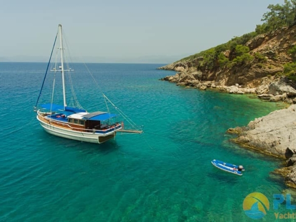 Kiralık 6 Kişilik 3 Kabin küçük Tekne Yat Gulet Fethiye