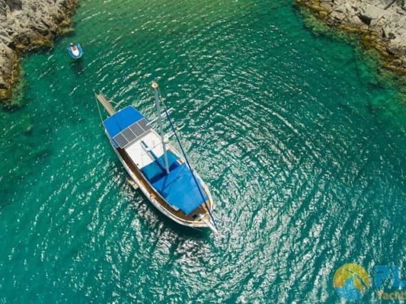 Kiralık 6 Kişilik 3 Kabin küçük Tekne Yat Gulet Fethiye