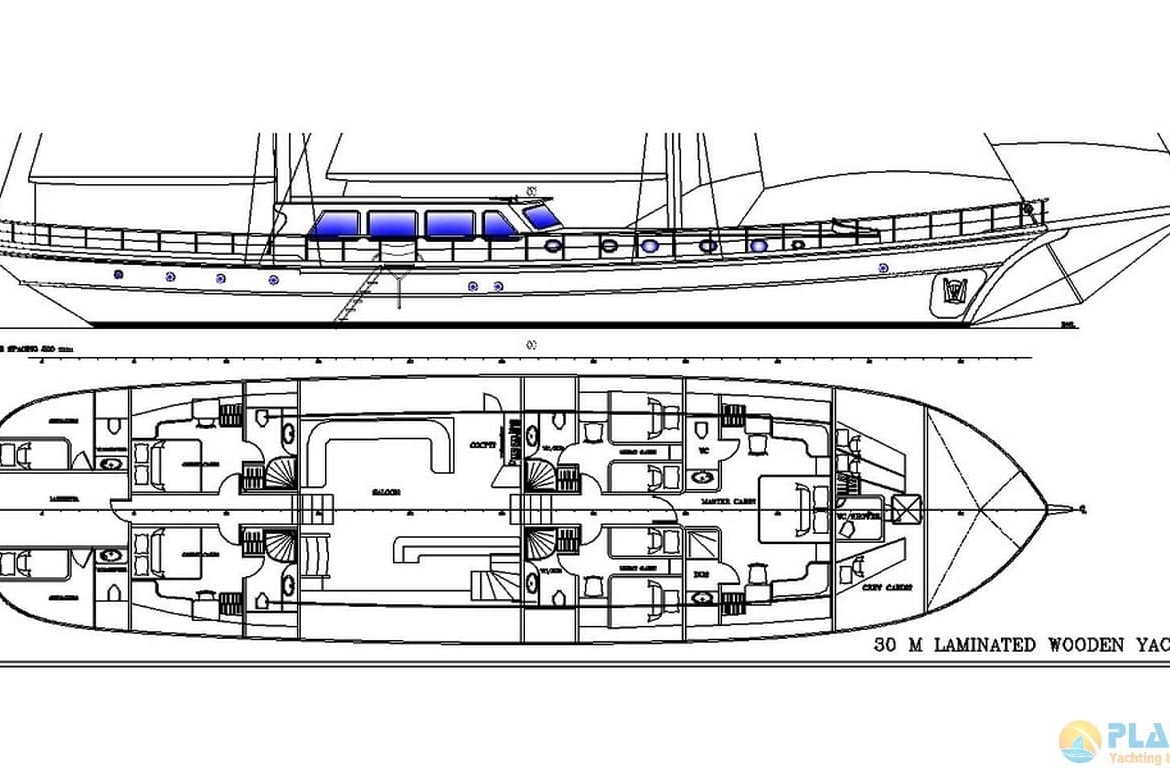 Estrella De Mar Kiralik Yat Tekne Gulet Bodrum B B Büyük Yat Kiralama