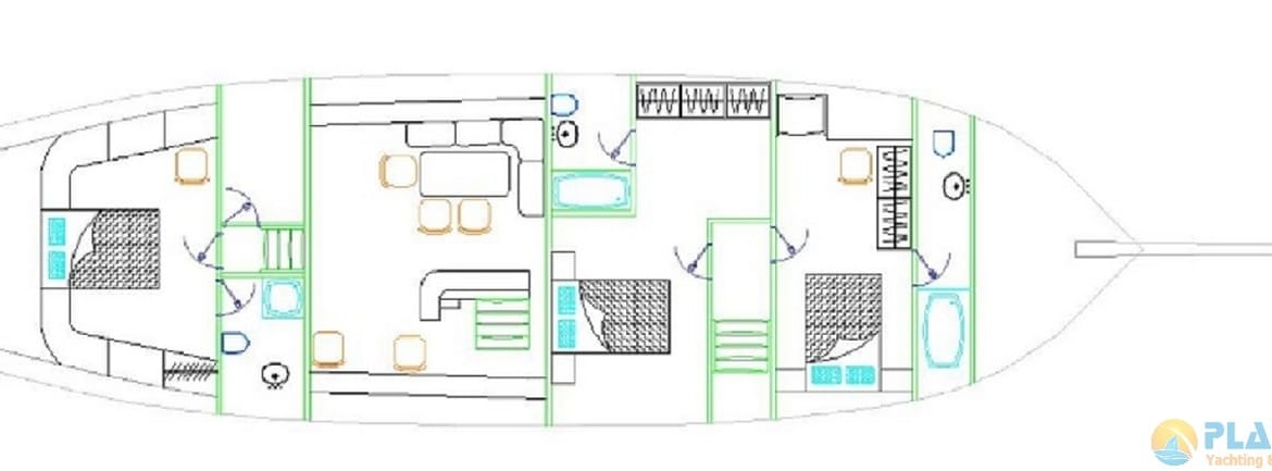 Primadonna Kiralik Yat Tekne Gulet Mavi Yolculuk