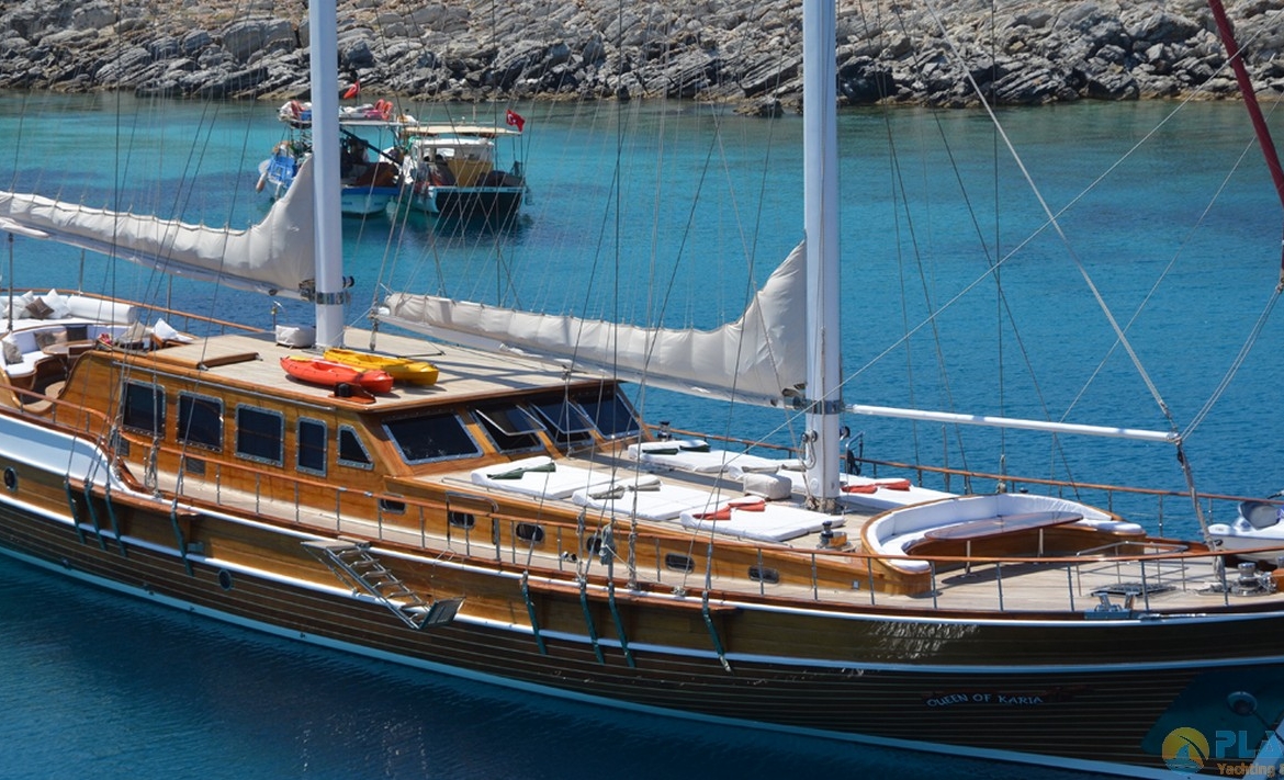 Queen of Caria Gulet Yat Tekne Mavi Yolculuk Yat Tekne Kiralama