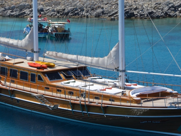 Queen of Caria Gulet Yat Tekne Mavi Yolculuk Yat Tekne Kiralama