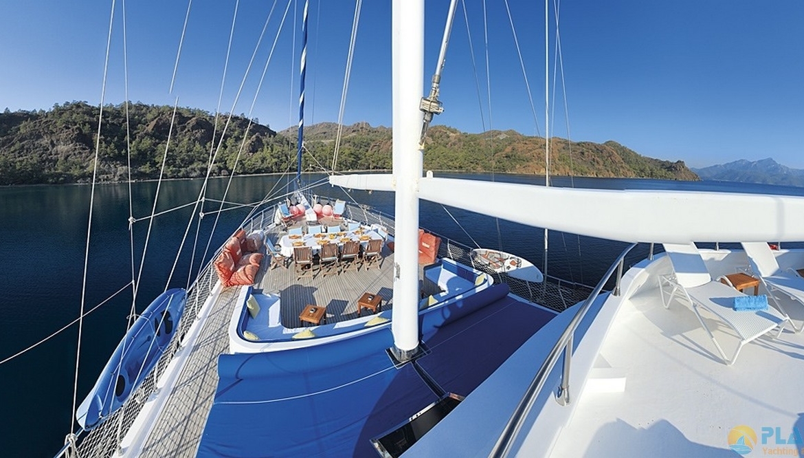 Saraylı 1 Yat Tekne Gulet Kiralama Mavi Yolculuk