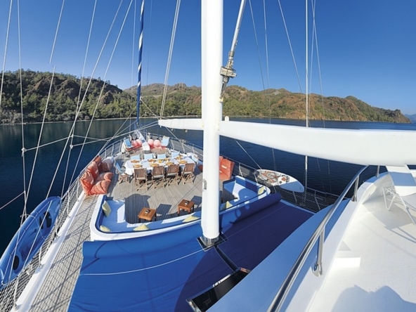 Saraylı 1 Yat Tekne Gulet Kiralama Mavi Yolculuk