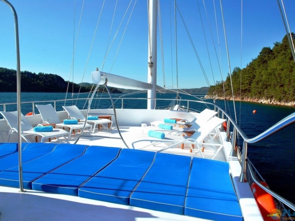 Saraylı 1 Yat Tekne Gulet Kiralama Mavi Yolculuk